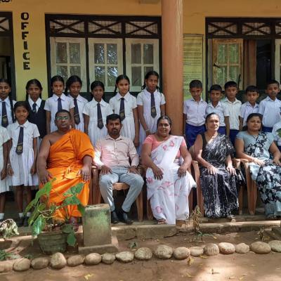 5 ශ්‍රේණියේ ශිෂ්‍යත්ව විභාගයට පෙර සිසුන්ට ආශිර්වාද කර පැවැත්වූ බෝධි පූජාව - 2024